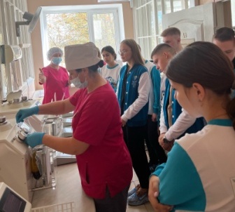 Экскурсия в отдел заготовки крови и ее компонентов №2 ОГБУЗ «Центр крови Белгородской области».