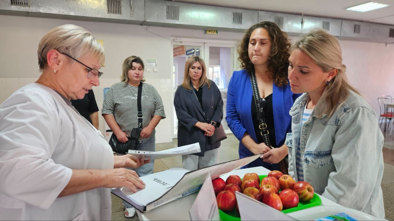 Родительский контроль в школьной столовой.