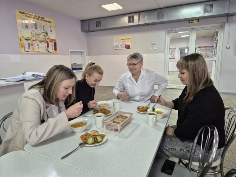 Родительский контроль в школьной столовой.